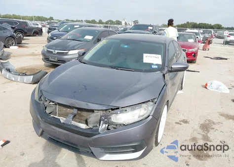 2016 Honda Civic Ex from USA, damaged, VIN 19XFC2F77GE039719